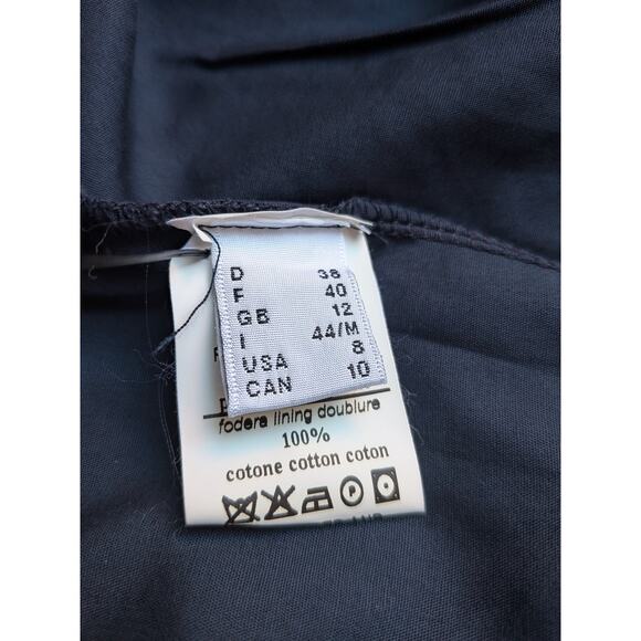 OTTOD'AME Cotton Blue Lace Shift Dress w/ Tags Italy Size 8 - Picture 7 of 7